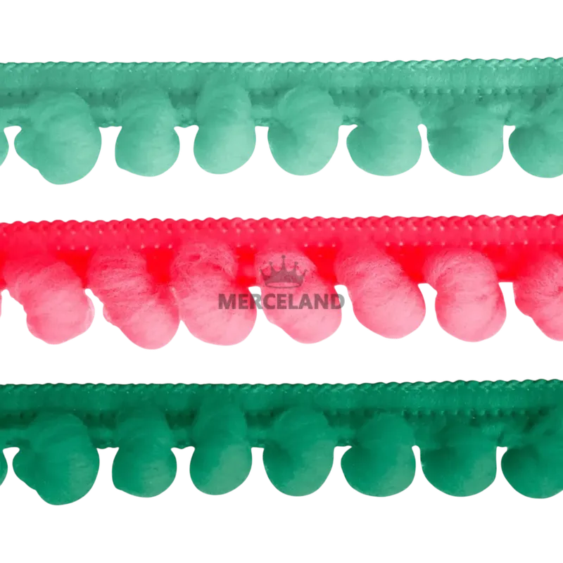 ​Pompón Madroño Ludetex - Tira x 10 Metros - Imagen 2