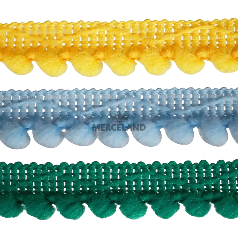 Mini Pompón Ludetex - Tira x 10 Metros - Imagen 1