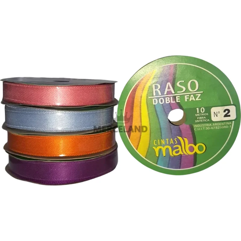 Cinta Raso N°2 x 10mts - 5 Unidades - Imagen 2