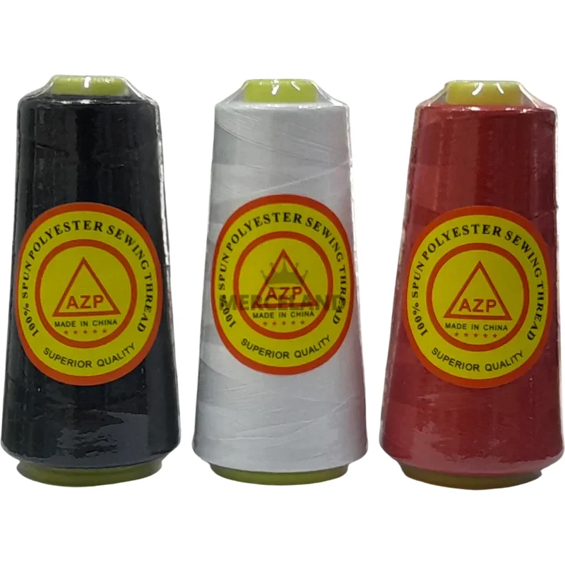 Pack x 10 Conos de Hilo de Poliéster AZP (2000 Yardas) - Colores a Elección