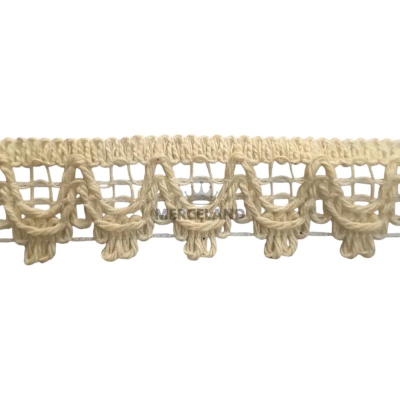 Puntilla Crochet de Algodón Art. 201 - 50 Metros